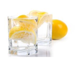 how to use lemon and water in kitchen
