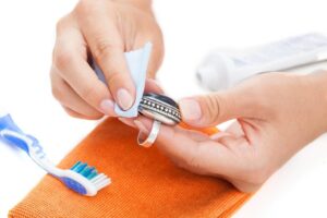 how to polish silver with toothpaste